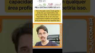 A matemática é importante sim 😎matematica enem professor matematicaenem [upl. by Dann348]