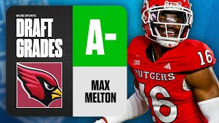 2024 NFL Draft Grades Cardinals select Max Melton No 43 Overall  CBS Sports [upl. by Ansell]