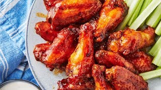 How To Make The Crispiest Baked Buffalo Chicken Wings  Delish [upl. by Jarred]