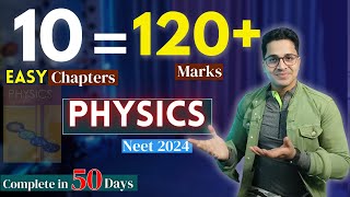 10 Easy Chapters of PHYSICS to Score 120 in Neet 2025  How to score 110 in Physics Neet in 90 days [upl. by Sakhuja]