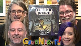 Eldritch Horror Under the Pyramids  GameNight Se6 Ep15  How to Play and Playthrough [upl. by Zischke]