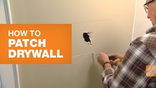 Drywall Repair Learn How To Patch Drywall [upl. by Nelle]