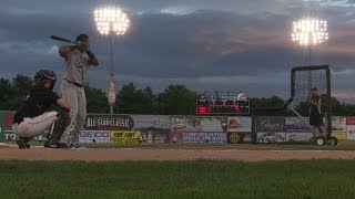 Eloy Jimenez smashes a ball into the lights [upl. by Netsrik]