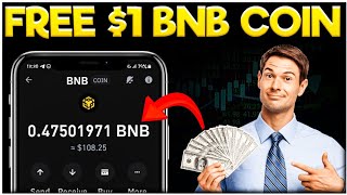 Get Free 1 BNB On Trust Wallet  Free Bnb Mining Site [upl. by Augusto226]