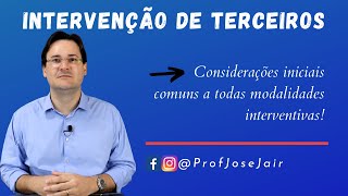 Intervenção de Terceiros  Introdução [upl. by Mulcahy]