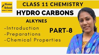 Alkynes  Hydrocarbons  Class 11 Chemistry  NEET  JEE  CBSE [upl. by Durgy]