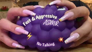 Fast and Aggressive ASMR triggers No Talking LOFI [upl. by Skippy]