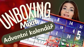 UNBOXING ADVENTNÍHO KALENDÁŘE MIXIT 2024 🎅🎄 [upl. by Yelrehs]