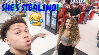 EMBARRASING MY GIRLFRIEND IN PUBLIC FOR 24 HOURS  HILARIOUS [upl. by Ob]