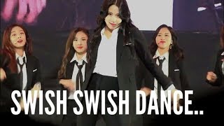 TWICE 트와이스 quotSwish Swishquot dance Super Cute トゥワイス [upl. by Akkahs]