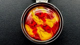 Making FusedGlass Jewelry Pendants the Easy Way In a Mold with Gorgeous Murrini [upl. by Eatnod337]