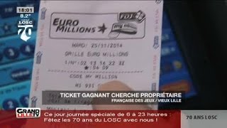 Euromillions un ticket gagnant en attente [upl. by Nivre584]