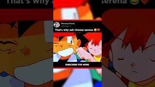 Ash choose serena😍Amourshipping vs pokeshippingshorts short shortsfeed youtubeshorts ytfeed [upl. by Ennoirb]