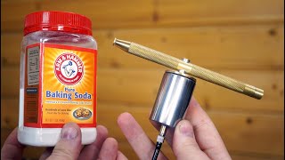 DIY Sandblaster  Baking soda [upl. by Moshell]