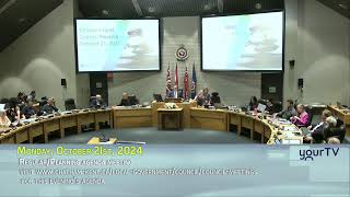 ChathamKent Council October 21 2024 [upl. by Mairym]