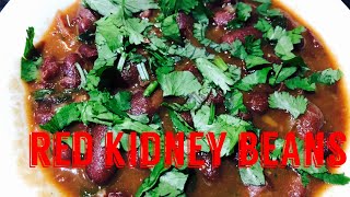 Delicious Red Kidney beans Recipe [upl. by Lleon]