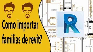 Como importar familias de revit [upl. by Arikehs]