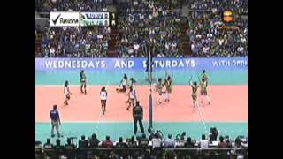 UAAP 76 WV admu vs dlsu game 1 set 1 part 1 [upl. by Htidra]