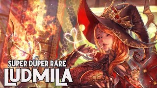 SUPER DUPER RARE SSR HERO OVERHIT android GAmeplay LUDMILA [upl. by Yanffit51]