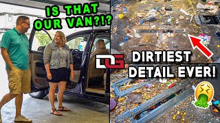 Deep Cleaning The NASTIEST Vehicle Ive Ever Seen  Insane 18 hour Detailing Transformation [upl. by Otreblif]