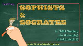 Sophists and Socrates Gorgias Protagoras Sophism  Philosophy [upl. by Kelda531]