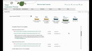 How to Download and Install the July 2012 Payroll Update for Sage BusinessVision 2011 amp 2010 [upl. by Vanzant]