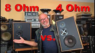 COMPARISON  8 Ohm vs 4 Ohm Speaker Box  Sound Difference  TESLA ARS 1038 vs TESLA ARS 1034 [upl. by Sayette]