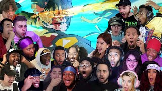 ZENITSU GODSPEED  DEMON SLAYER SEASON 2 EPISODE 17 ULTIMATE REACTION COMPILATION [upl. by Leahsim]