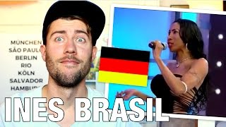 INÊS BRASIL fala bem ALEMÃO🇩🇪  Análise Gringa   O Alemão [upl. by Liddy236]