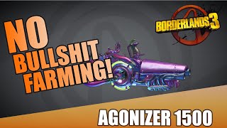 Borderlands 3  Agonizer 1500 Gun Guide  No Bull Farming [upl. by Hofmann71]