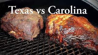 No Wrap Pulled Pork Recipe  Texas vs Carolina Pulled Pork [upl. by Ivie]