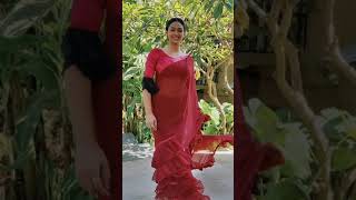 spandana palli hot saree navel tik tok dance [upl. by Selwyn768]