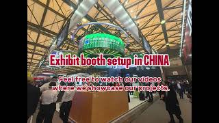 Exhibit Booth Setup  2024 SHANGHAI [upl. by Garges]