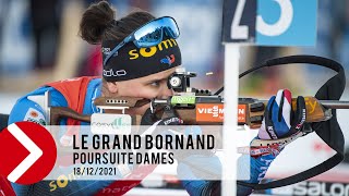 POURSUITE DAMES  LE GRAND BORNAND 2021 [upl. by Scoles]