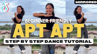 APT  Rosé Bruno Mars STEP BY STEP DANCE TUTORIAL Easy to Follow [upl. by Niboc]