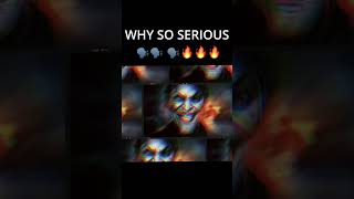 WHY SO SERIOUS 🗣️🗣️ 🗣️🔥🔥🔥 joker beatbox meme [upl. by Senecal]