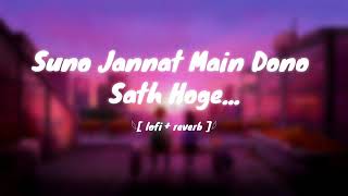 Suno Jannat Main Dono Sath HogeLofiReverb lofisongreverbdileumeedsad [upl. by Udell492]