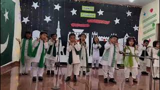 my lil sis participate morning assembly function in Cant grammar school [upl. by Aikkan]