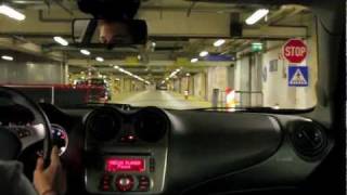 Alfa Romeo MiTo 155 cv  Loud sound in parking [upl. by Llehcsreh]