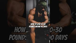 Do this to lose 1030 pounds within 90 days fatloss weightloss fitness [upl. by Jon]