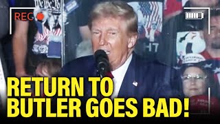 Trump Speech in BUTLER is BIGGEST DISASTER Yet [upl. by Negyam156]