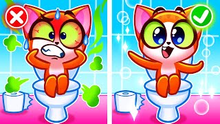 The Poo Poo Song 💩😁 Potty Training For Kids 🚽 SingAlong and Cartoons by PurrPurr Tails [upl. by Tatman692]