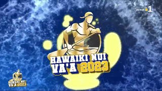 Hawaiki nui vaa 2023  Étape 2 Raiatea  Tahaa [upl. by Medina]