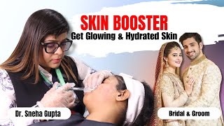 How to get fully fair glowing skin with skin booster  antiaging treatment  DrSnehaGuptaMD [upl. by Eneja]