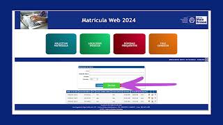 CADASTRO DA MATRÍCULA WEB  2024 [upl. by Tybalt]