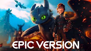 How To Train Your Dragon Theme  Test Drive  EPIC VERSION [upl. by Akihsar]