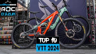 Les 10 VTT les plus incroyables aperçus sur le Roc dAzur 2023 [upl. by Malanie]