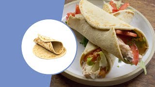 Koolhydraatarme Tortilla  Wraps met markreel  Protiplan [upl. by Wenoa]