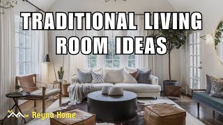 Traditional Living Room Ideas for Small Space with Classic Design Details [upl. by Feola]