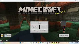 Minecraft bedrock PC nasıl full indirilir 2024 bedava [upl. by Emor]